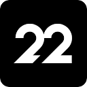 22 Slides logo