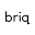 Briq logo