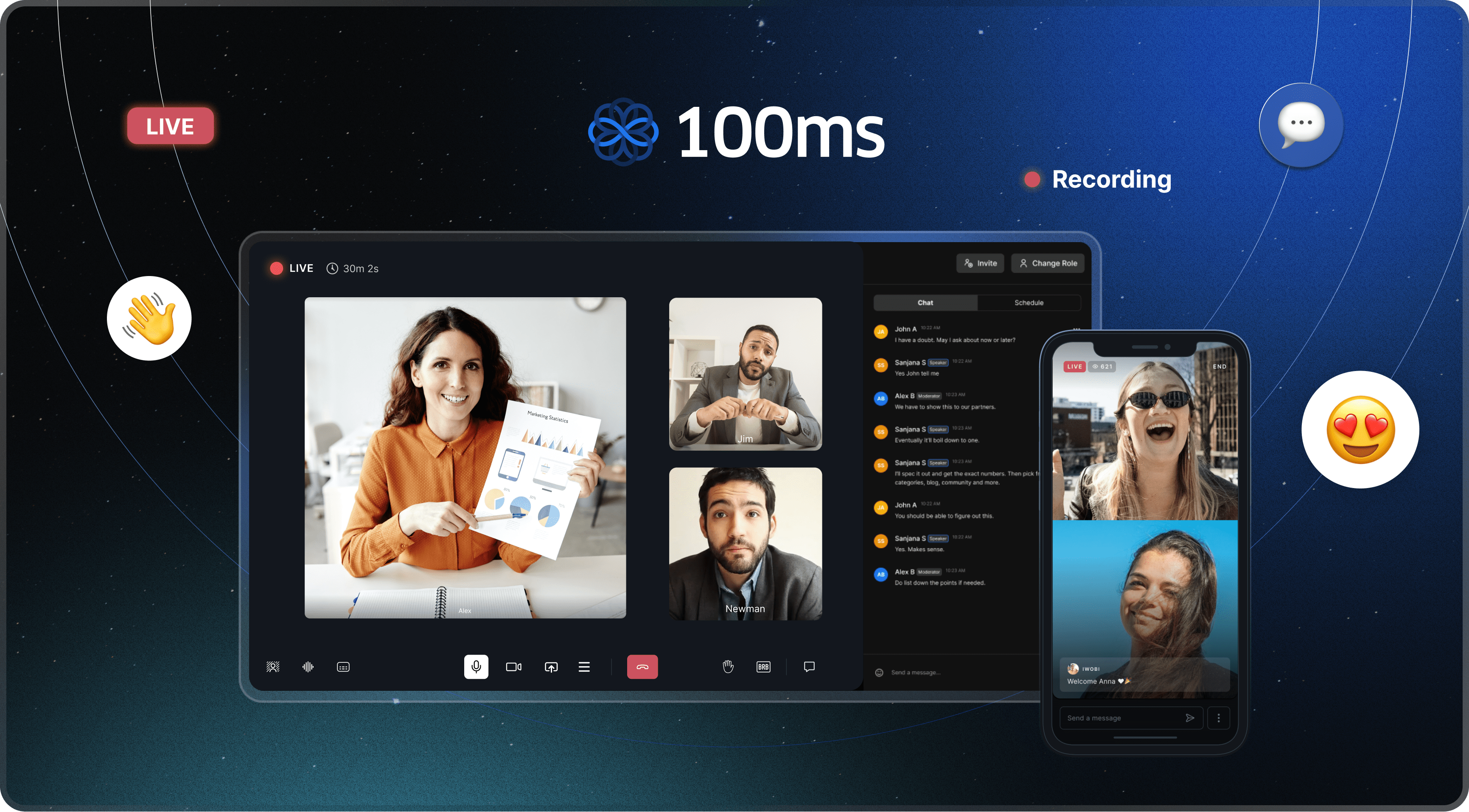 100ms preview