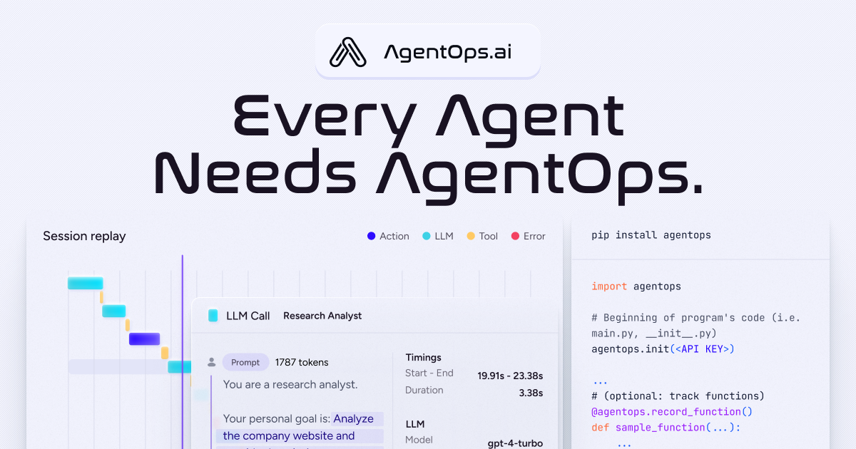 AgentOps preview