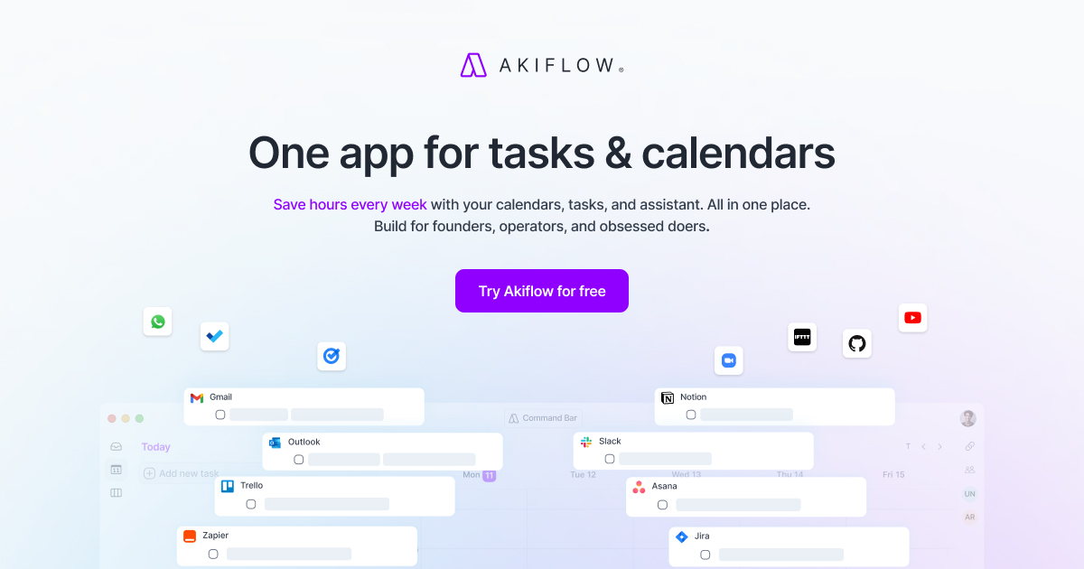 Akiflow preview