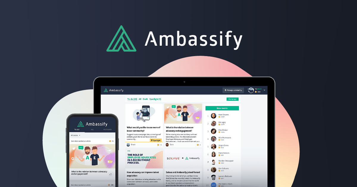 Ambassify preview