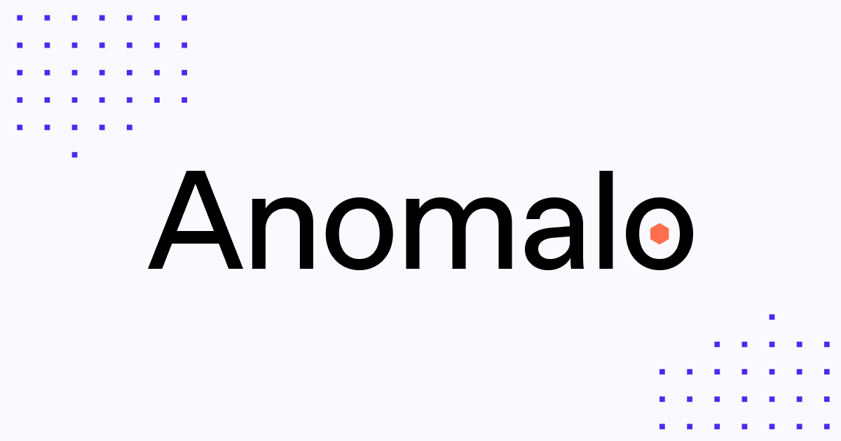 Anomalo preview