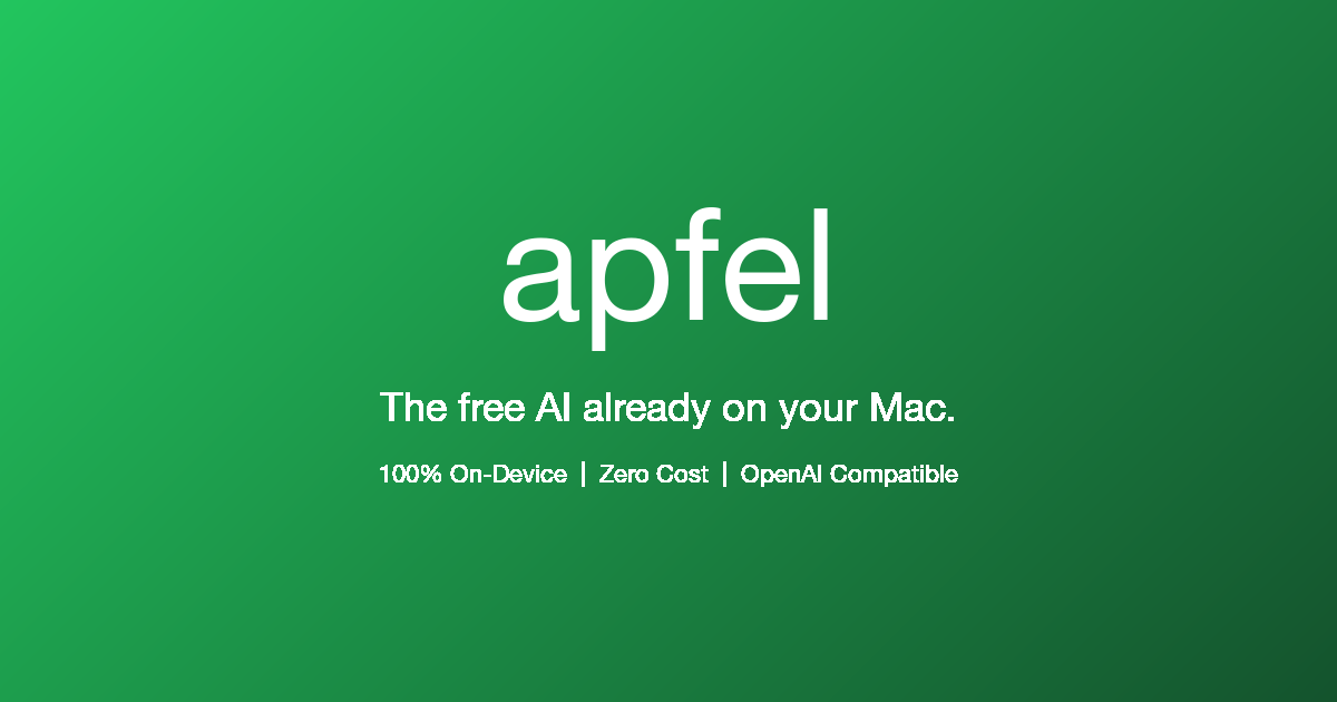 Apfel preview