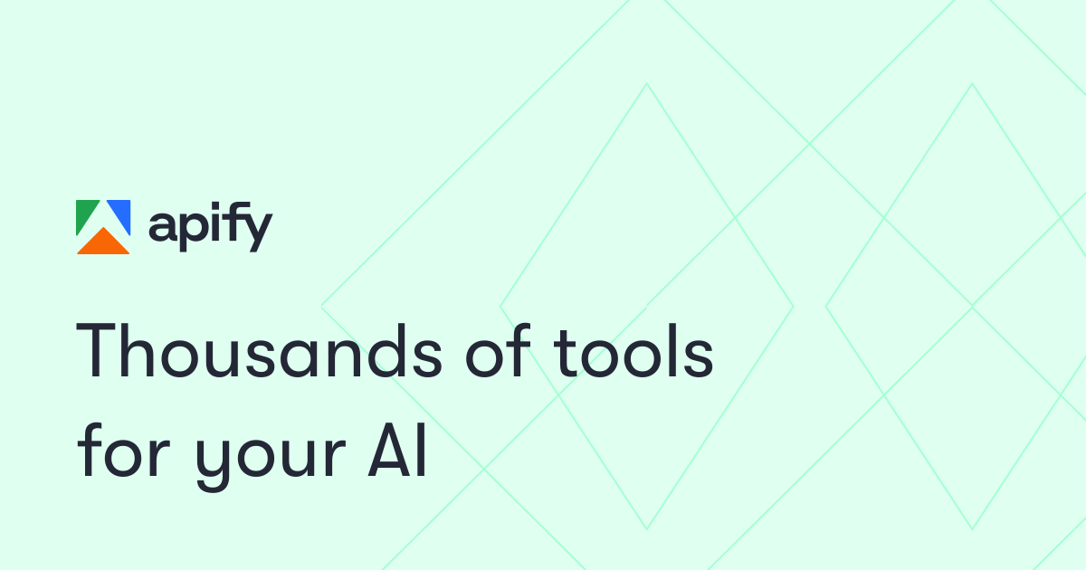 Apify preview