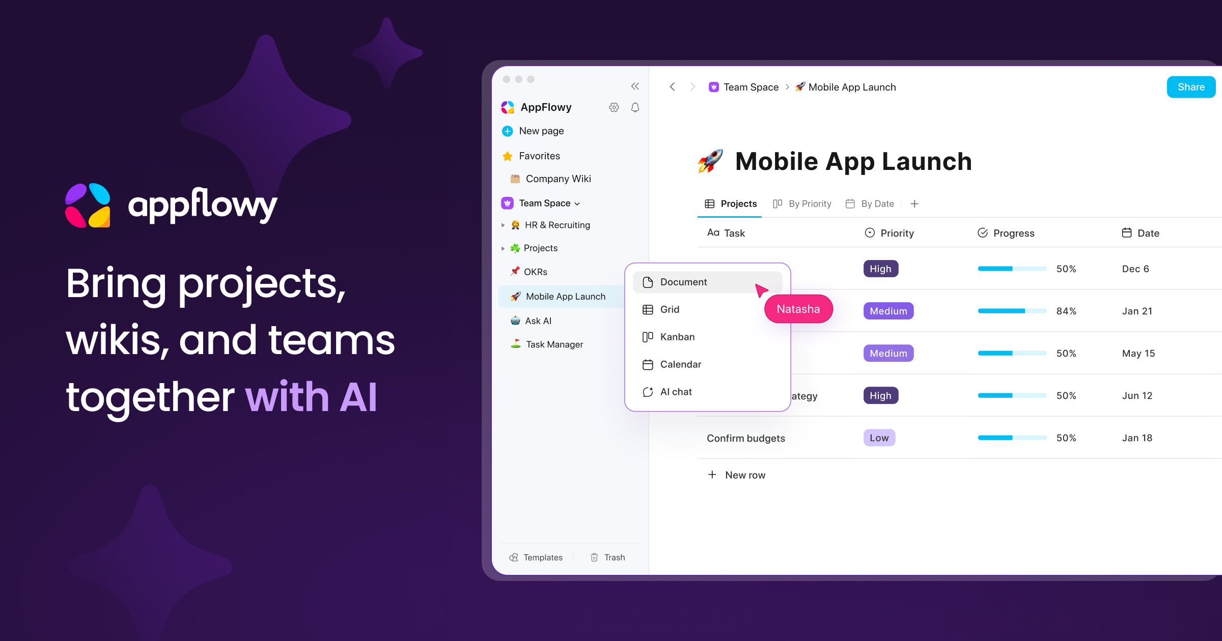 AppFlowy preview