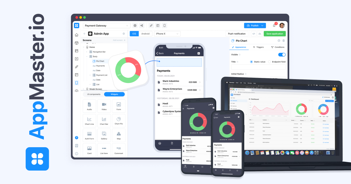 AppMaster preview