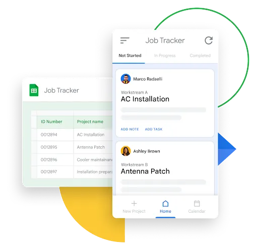 AppSheet preview