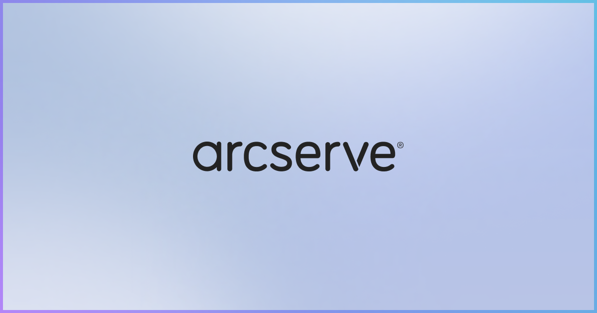 Arcserve preview