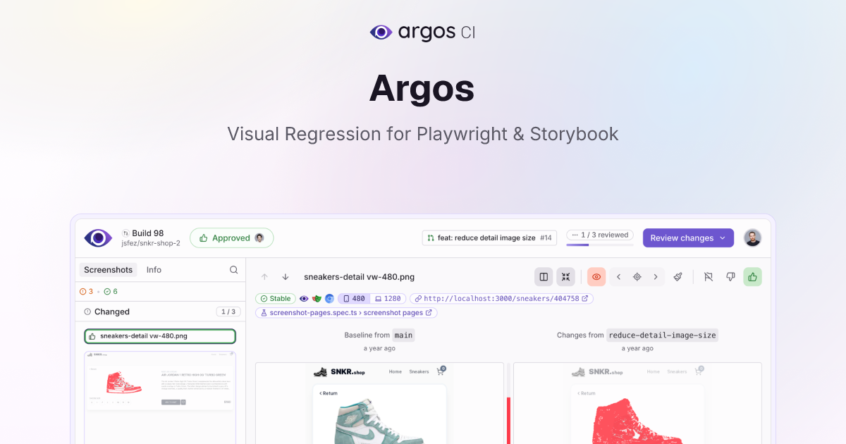 Argos preview