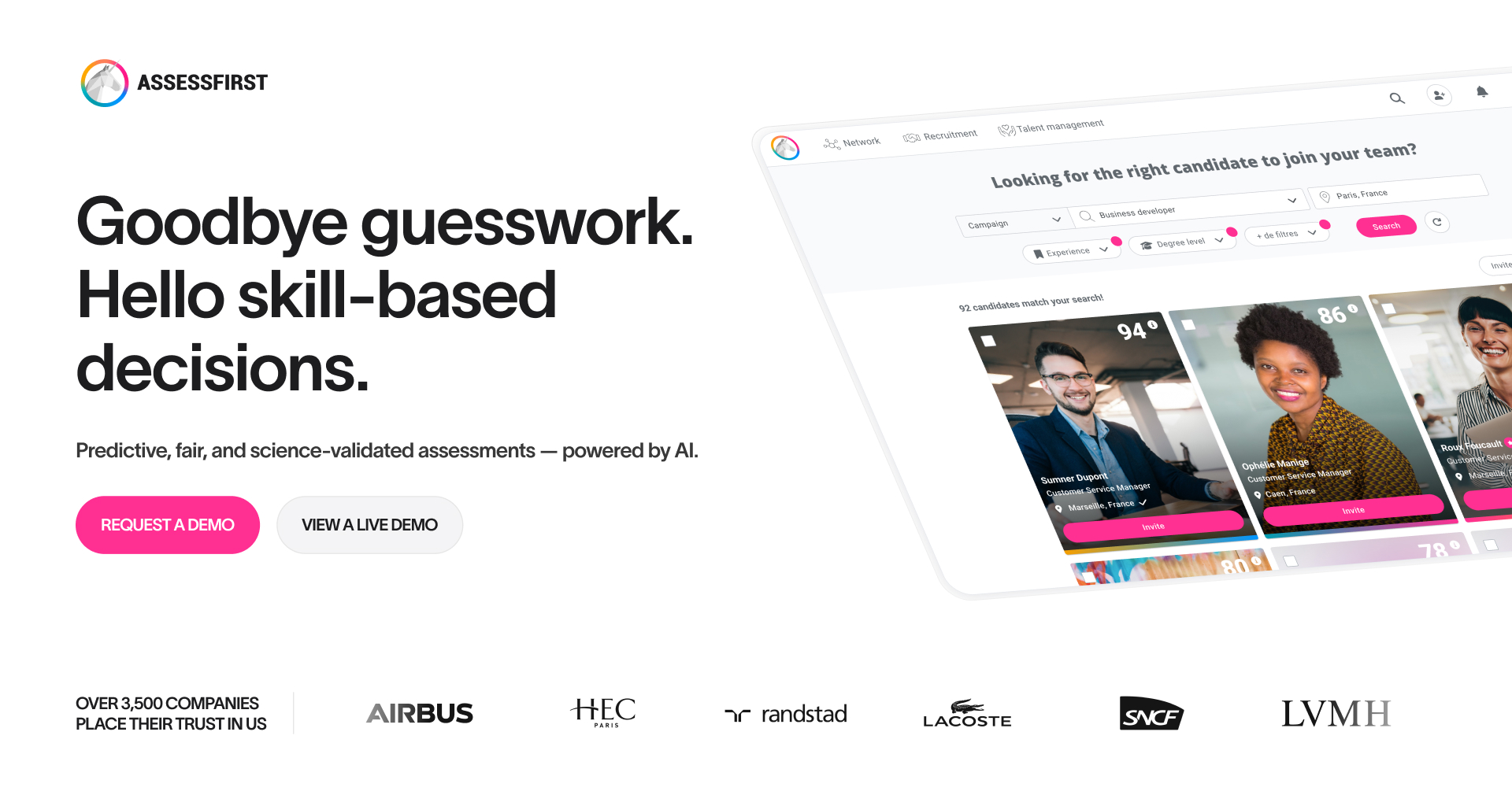 AssessFirst preview