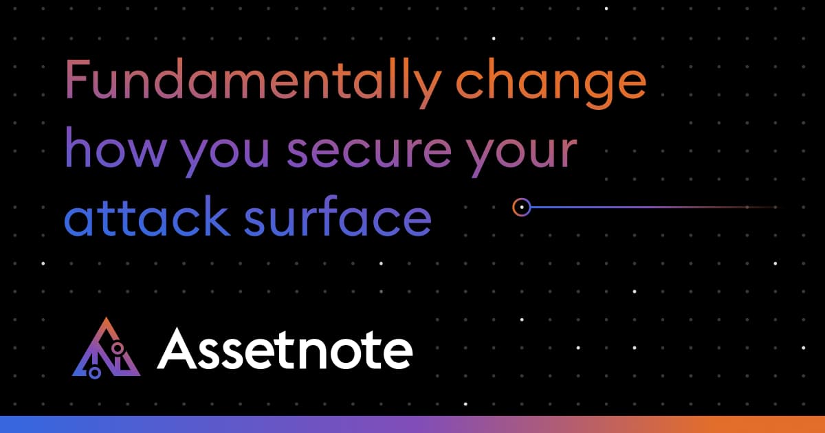 Assetnote preview
