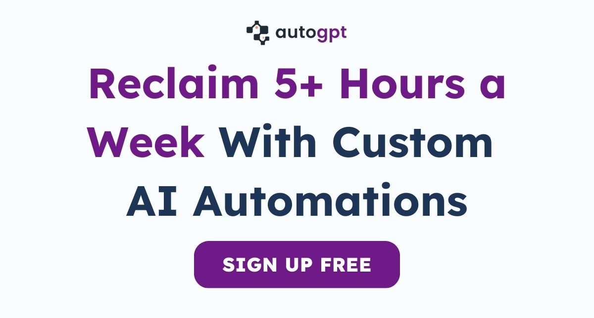 AutoGPT preview