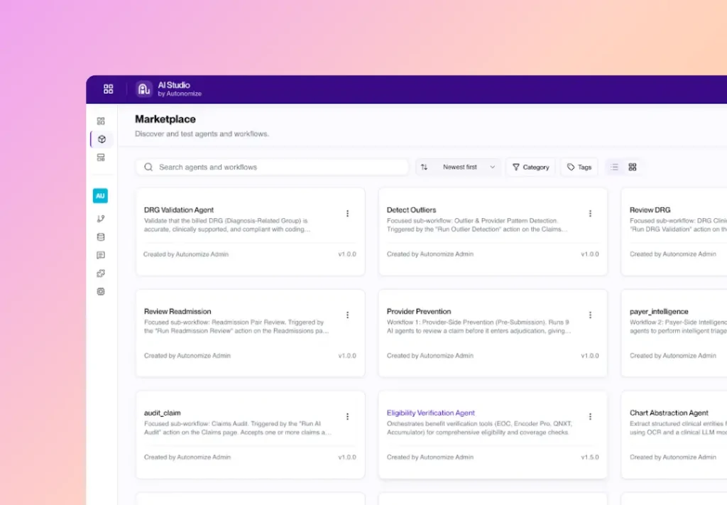 Autonomize AI preview