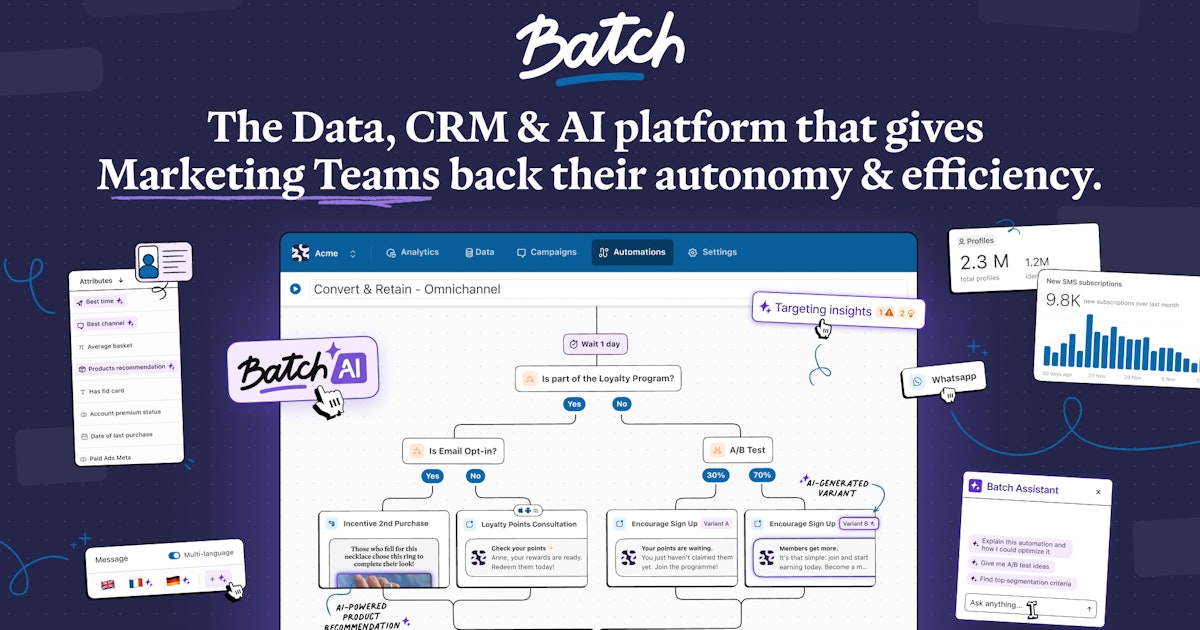 Batch preview