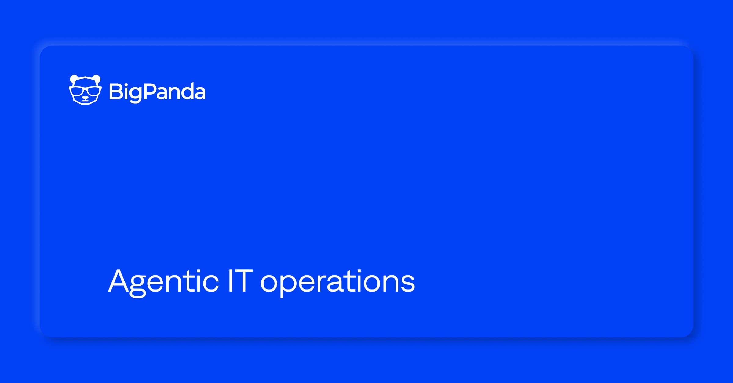 BigPanda preview