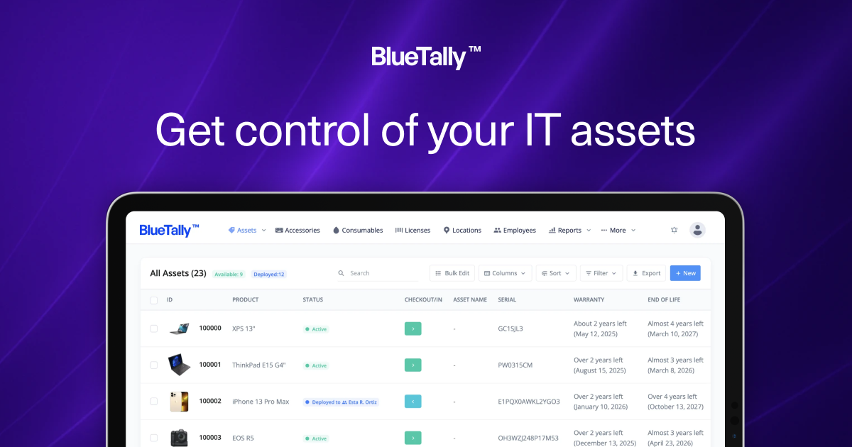 BlueTally preview