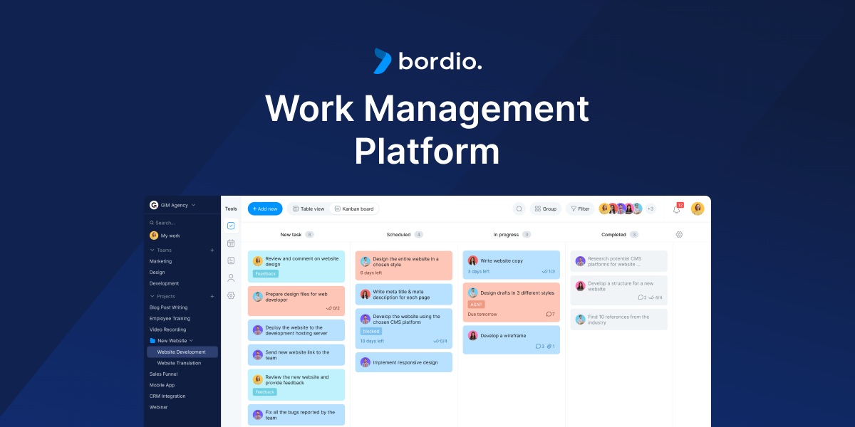 Bordio preview