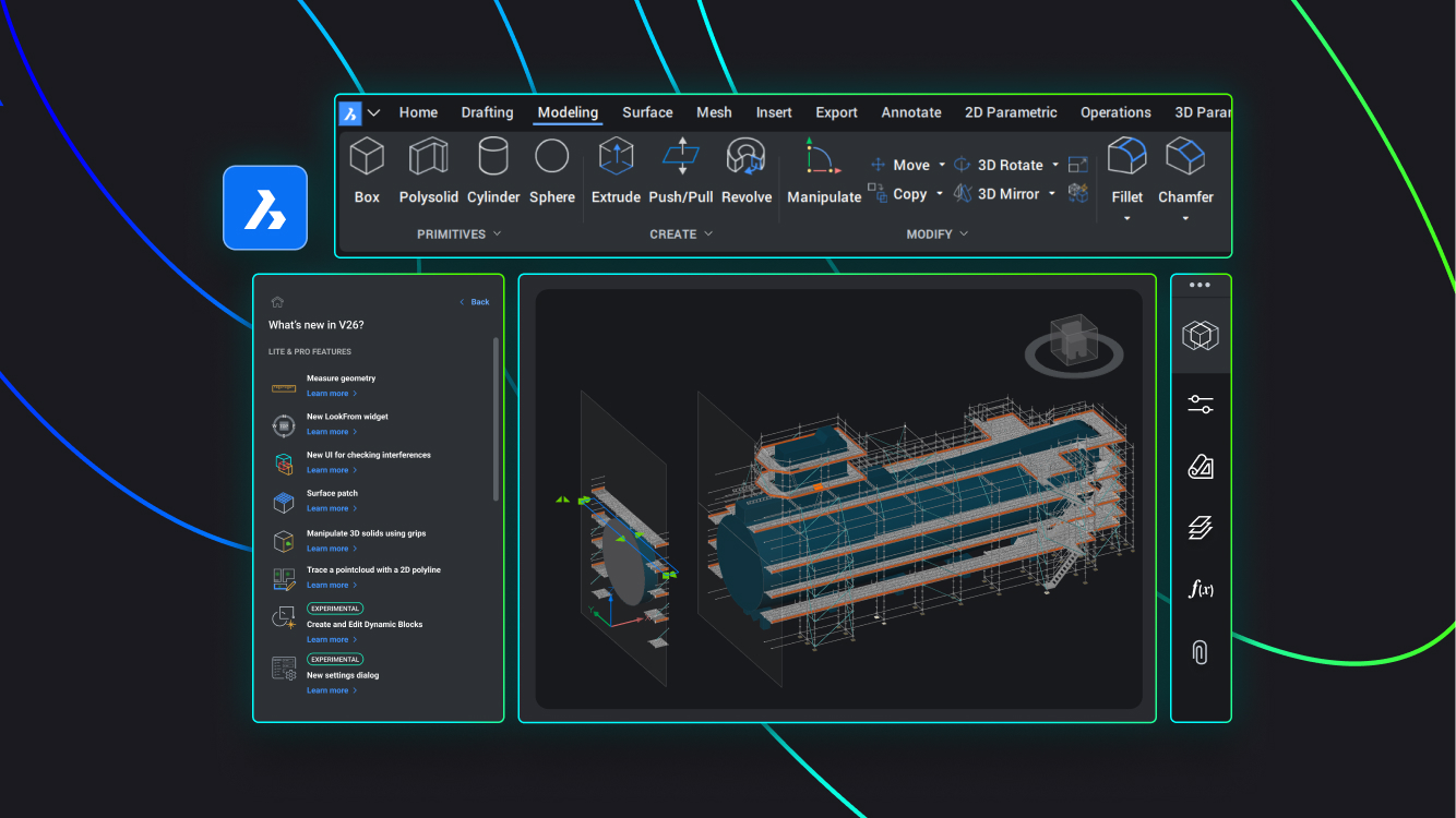 BricsCAD preview