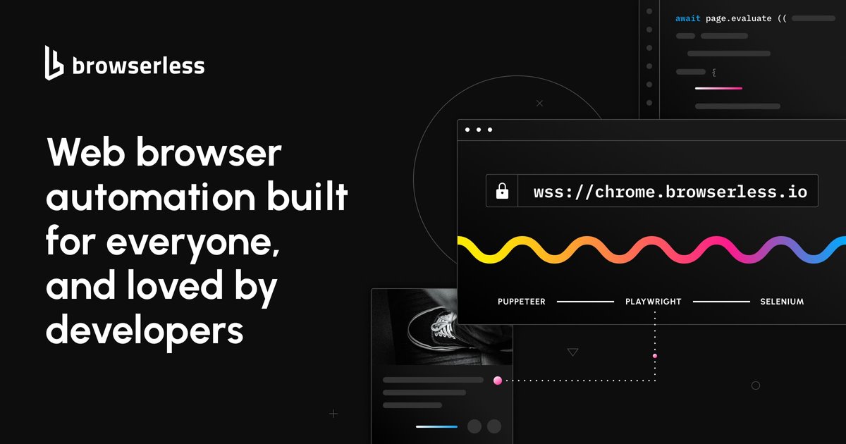 Browserless preview