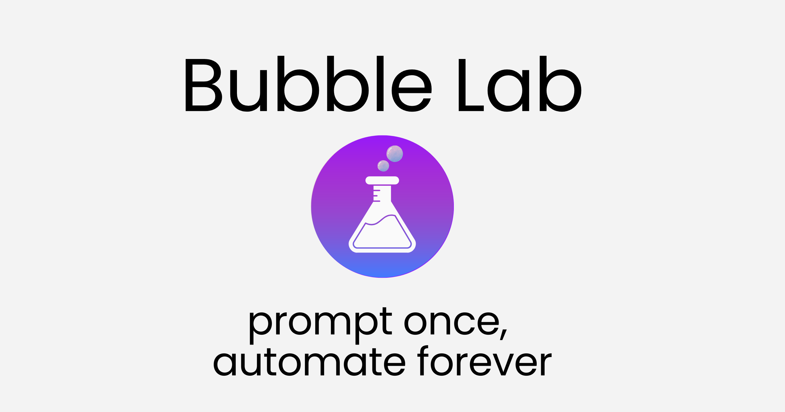 Bubble Lab preview