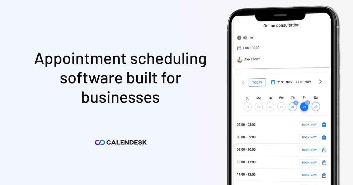 Calendesk preview