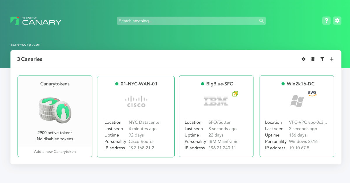 Canarytools preview