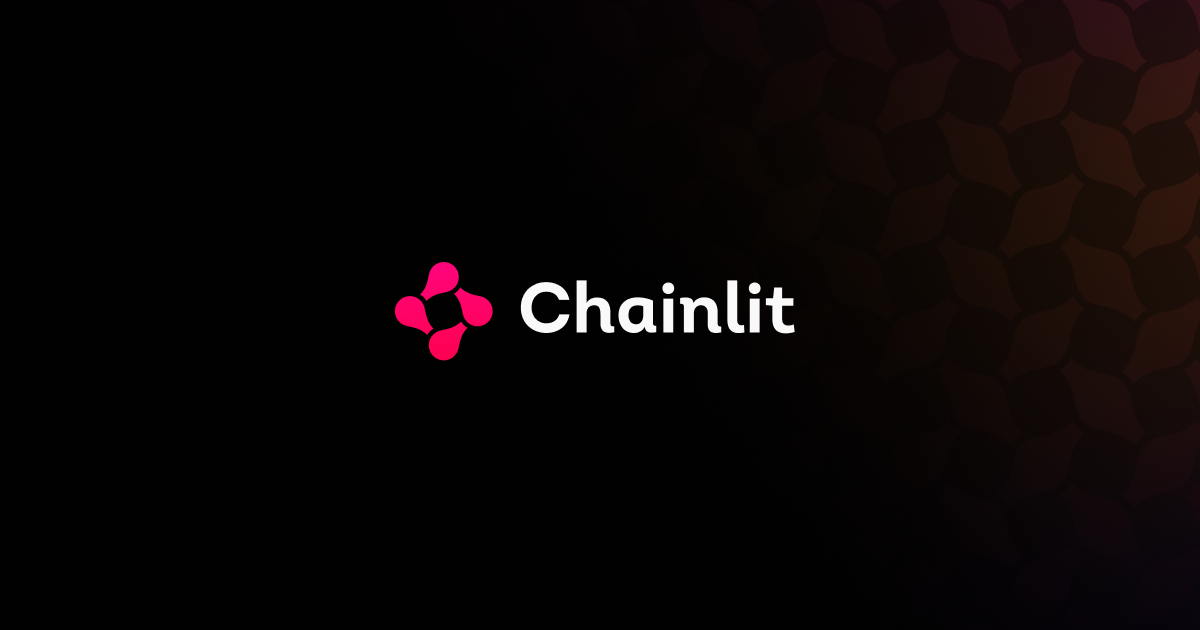 Chainlit preview
