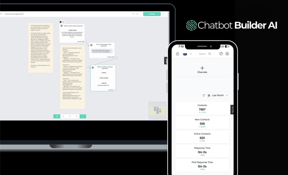 Chatbot Builder AI preview