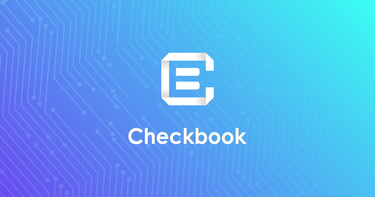 Checkbook preview