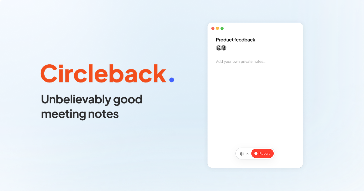 Circleback preview