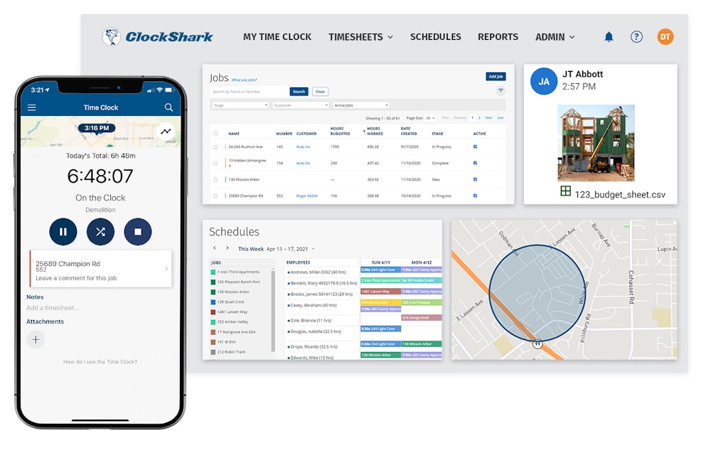 ClockShark preview