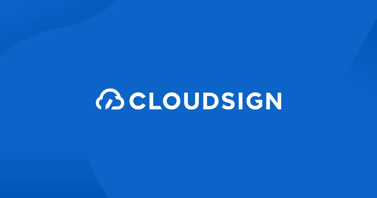 CloudSign preview