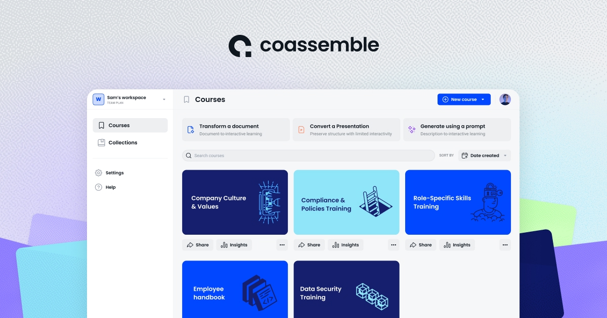 Coassemble preview