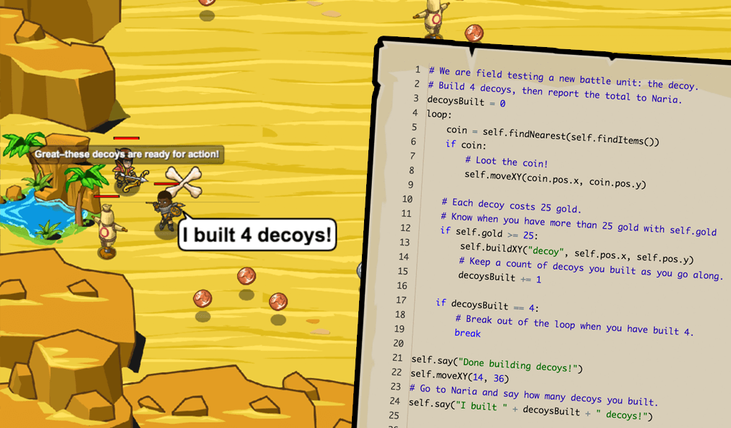 CodeCombat preview
