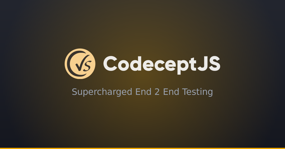 CodeceptJS preview