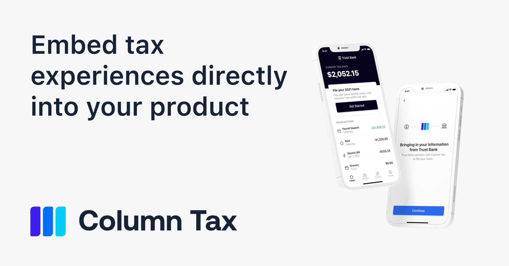 Column Tax preview