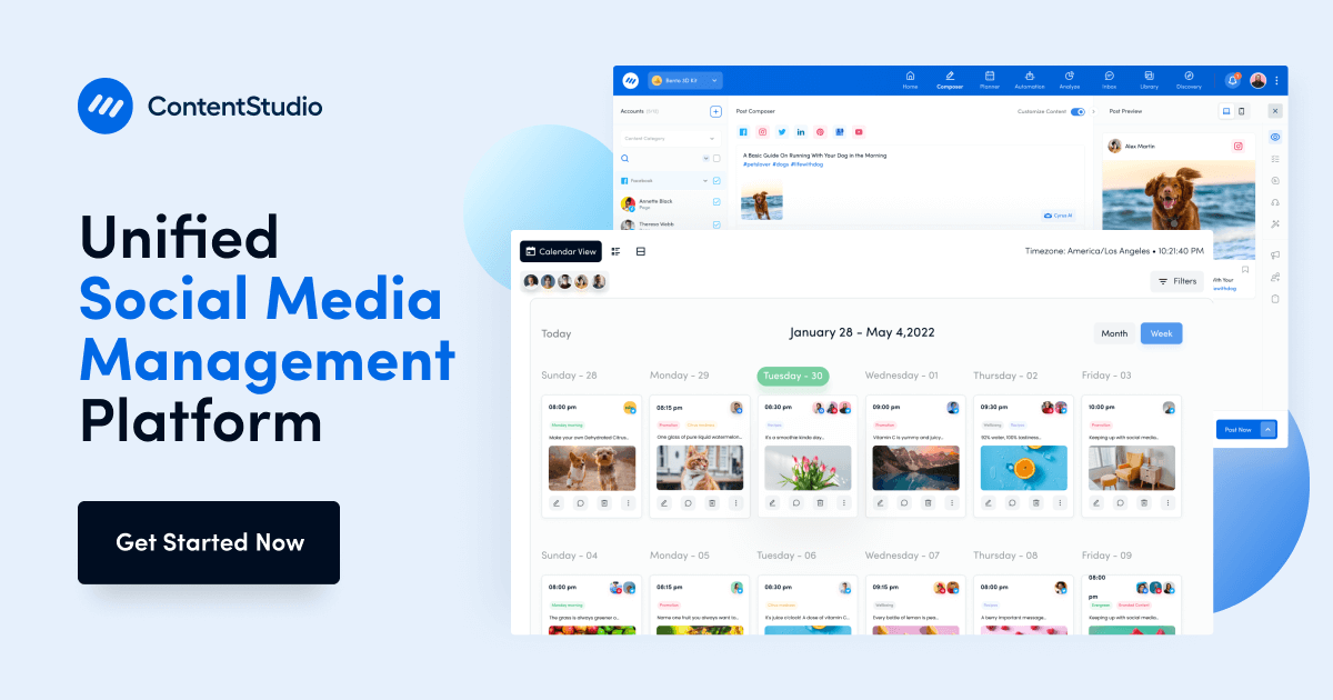 ContentStudio preview