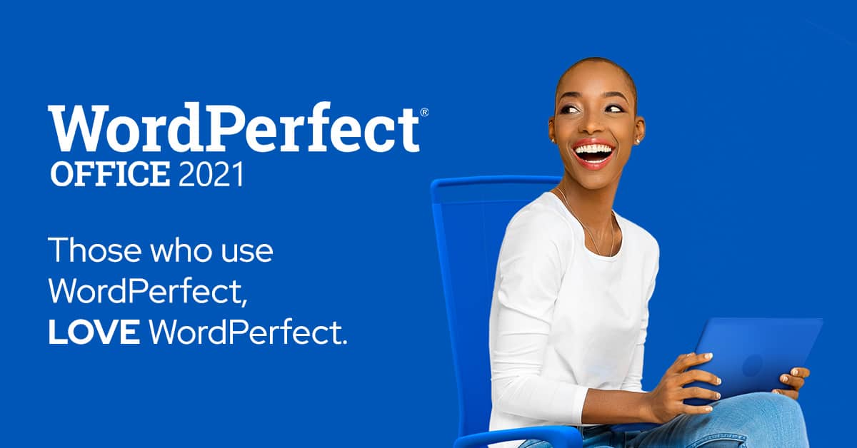 Corel WordPerfect preview
