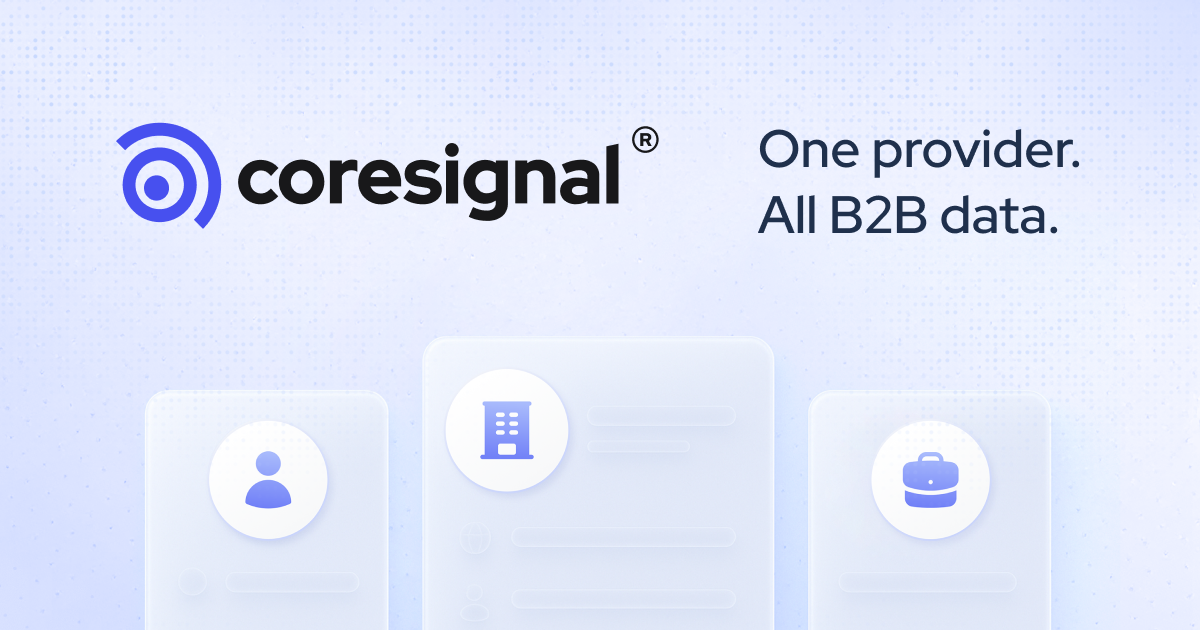Coresignal preview