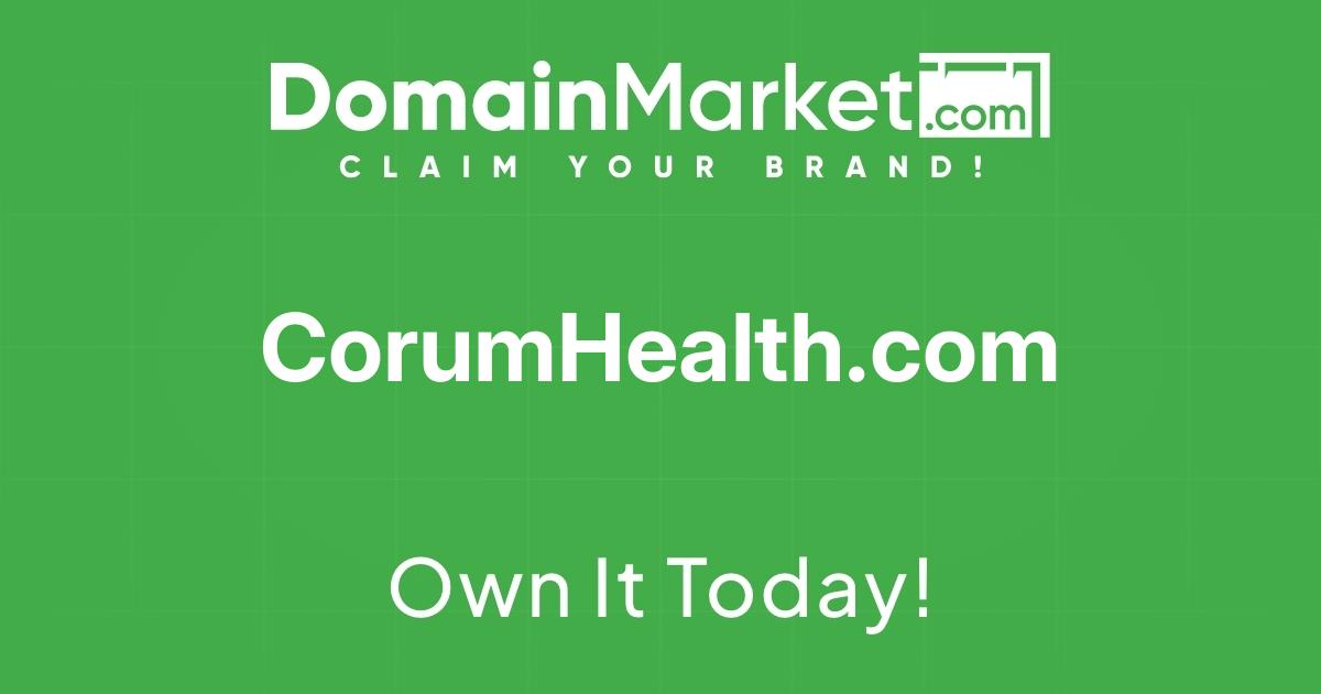 Corum Health preview