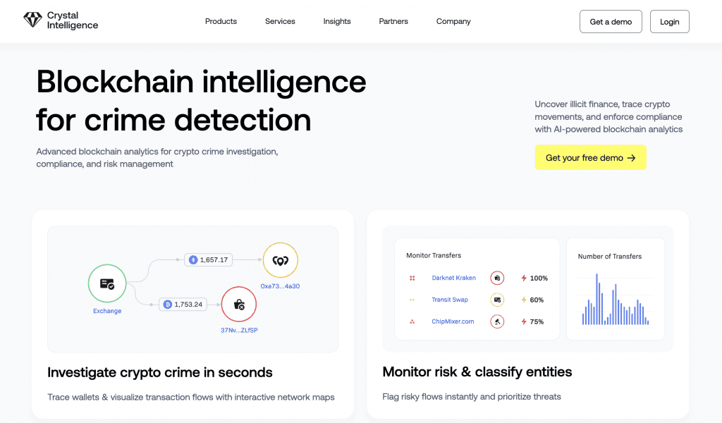 Crystal Blockchain preview
