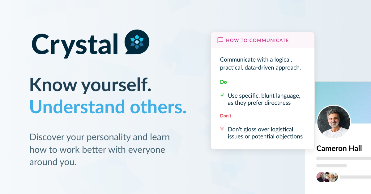 Crystal preview
