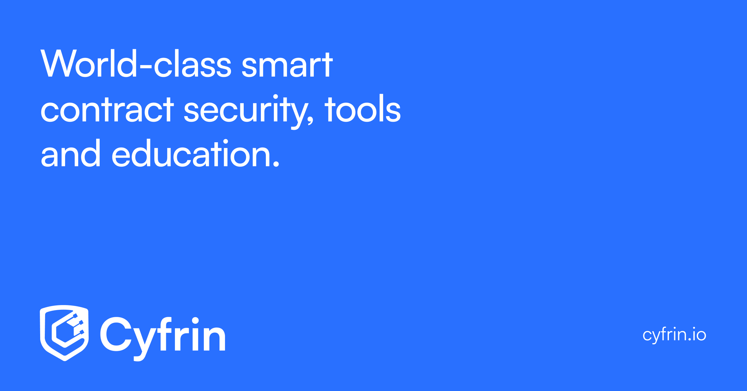 Cyfrin preview