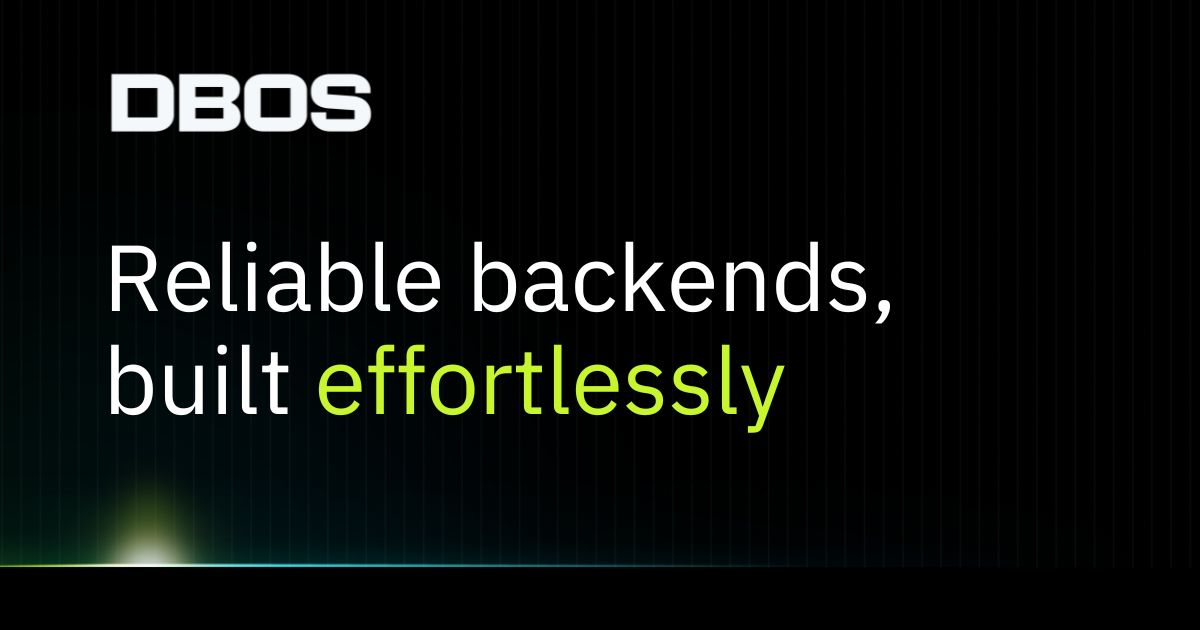 DBOS preview