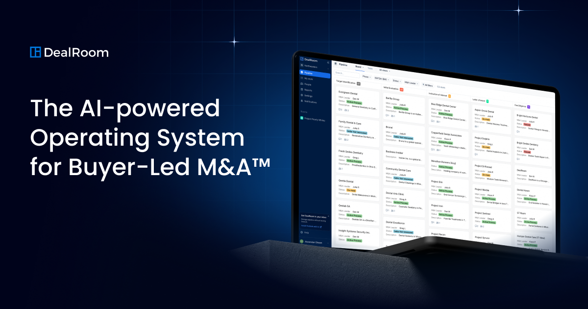 DealRoom VDR preview