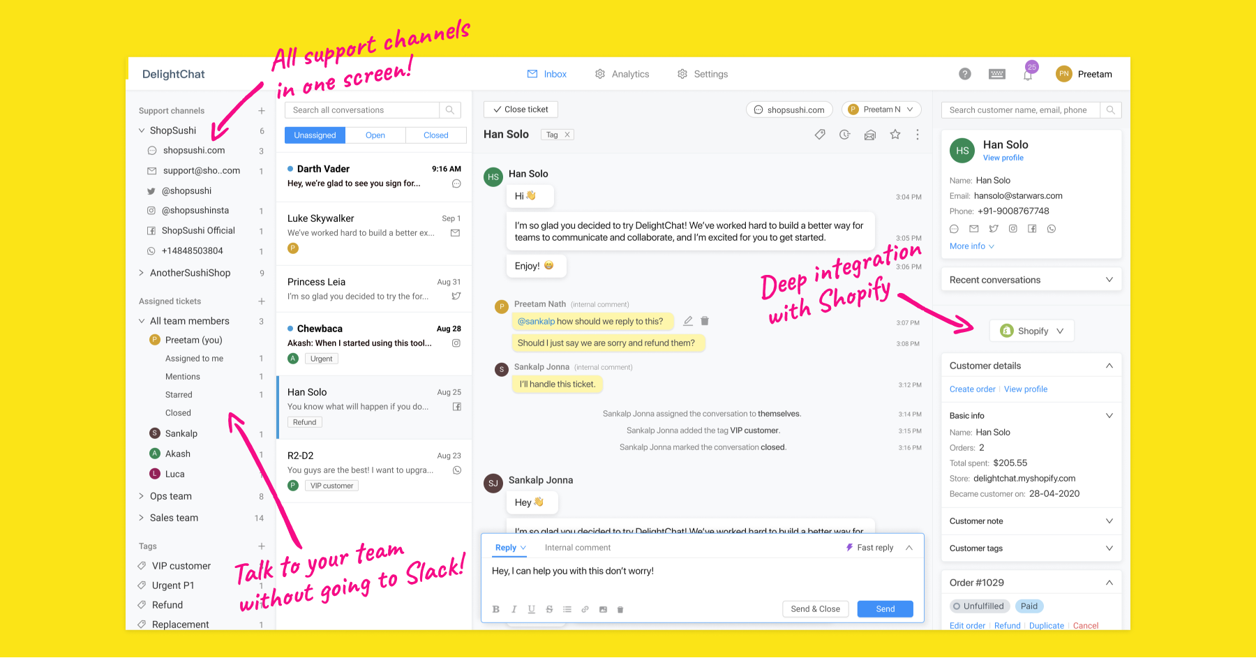 DelightChat preview