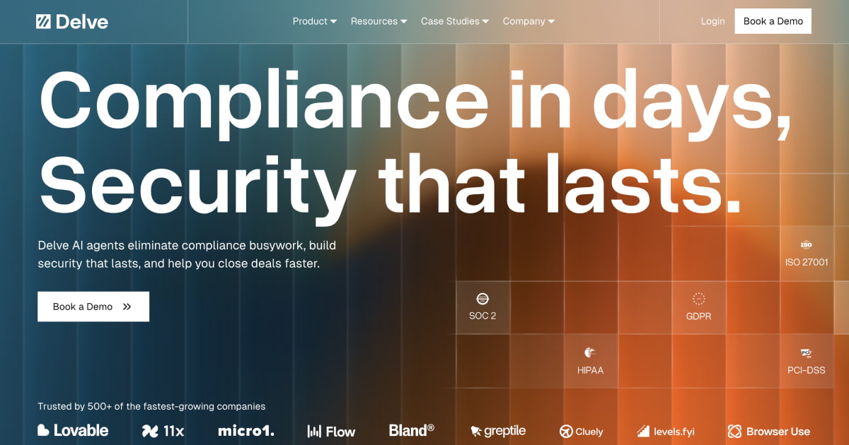 Delve Compliance preview