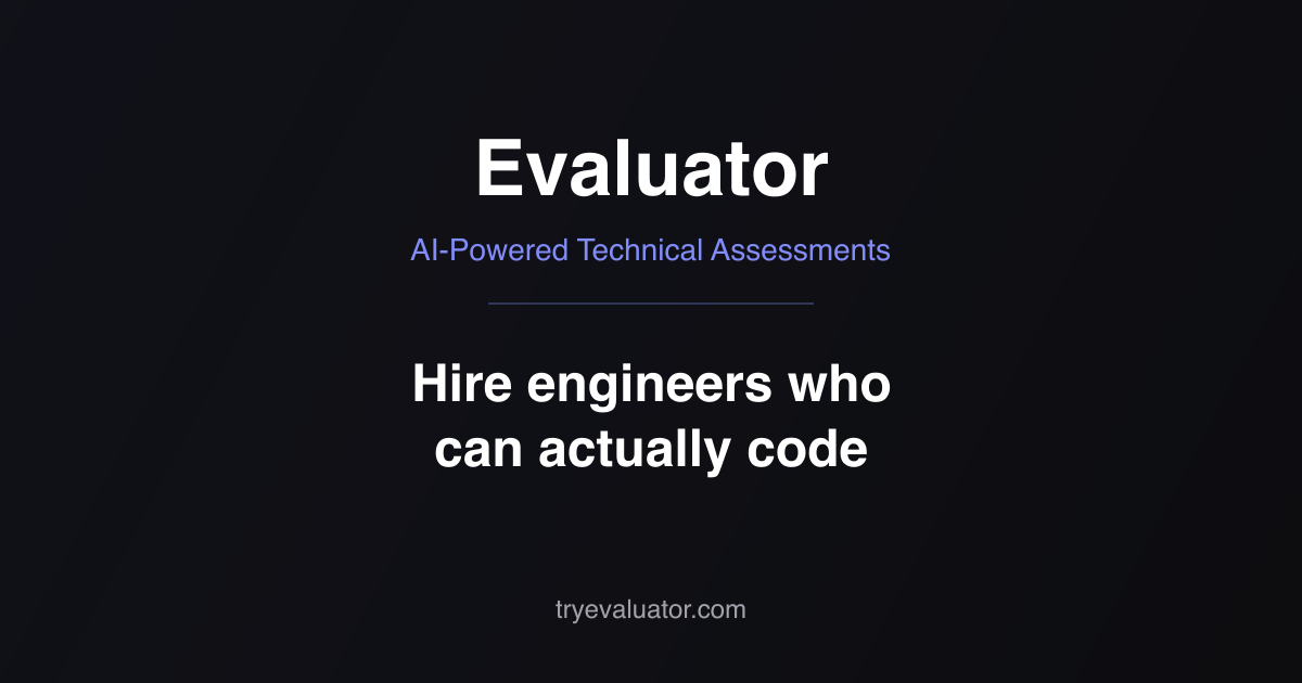 Evaluator preview