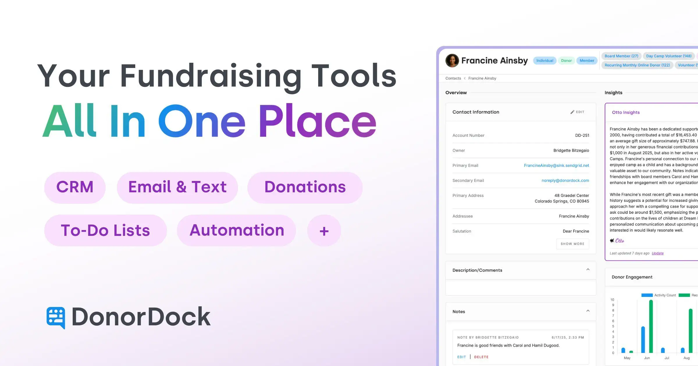 DonorDock preview